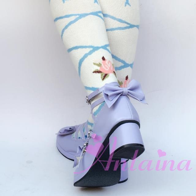 Lolita Bow Strap Shoes, Multicolors - image 10