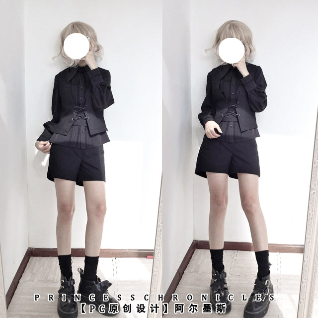 Retro Ouji Lolita Blouse Multicolors - image 28