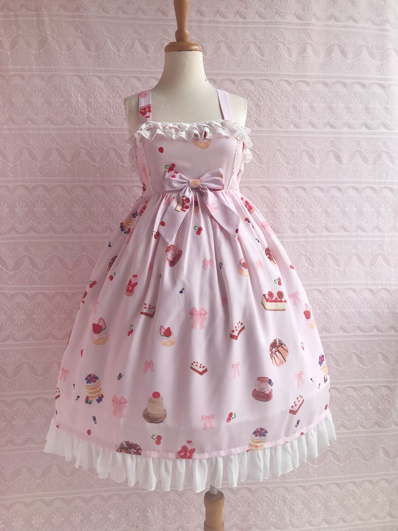 Sweetheart Berry - Kawaii Lolita JSK Dress - image 7