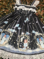 Oriel's Blessing - Angel-themed Printed Lolita JSK Dress - image 12