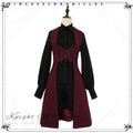 The Night Prelude Medieval Ouji Lolita Long Vest - image 5