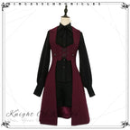 The Night Prelude Medieval Ouji Lolita Long Vest - image 5