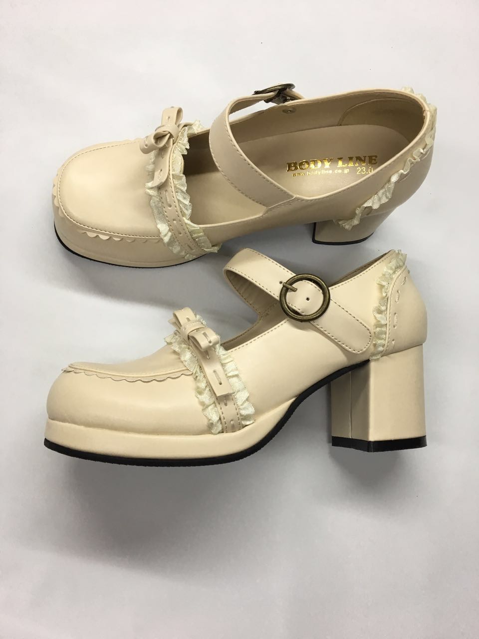 Bow Lace Customized Lolita Shoes - image 15