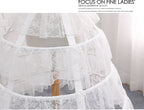 Adjustable Hollowed-out Cool Lolita Petticoat - image 5