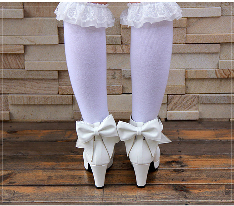 Elegant Princess Lolita Heels Shoes - image 13