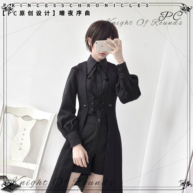 Retro Ouji Lolita Blouse Multicolors - image 31