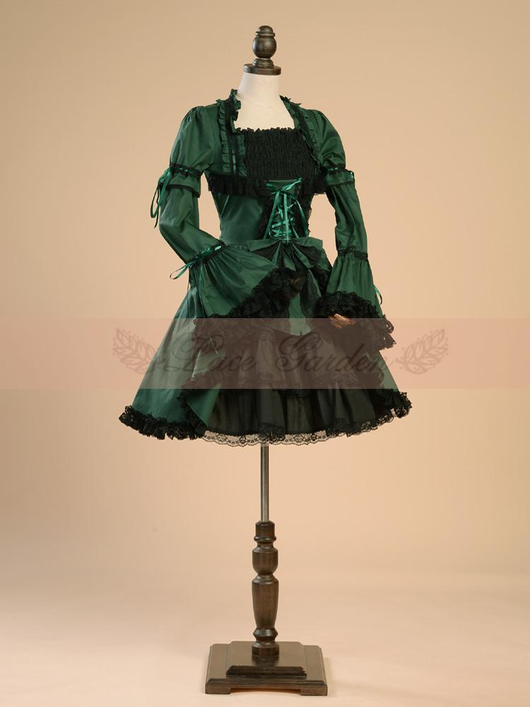 Miss Rella - Old School Lolita OP Dress, Front Opening - image 9