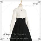 The Heretic - High Waist Gothic Lolita SK - image 4