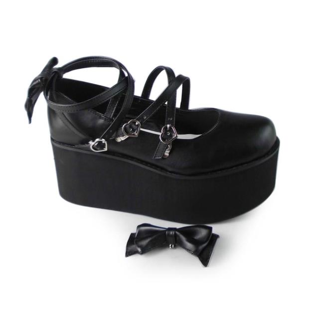 Lolita Bow Platform Shoes Multiple Colors - image 17