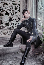 Forever Rose - Ouji Lolita Wind Coat - image 14