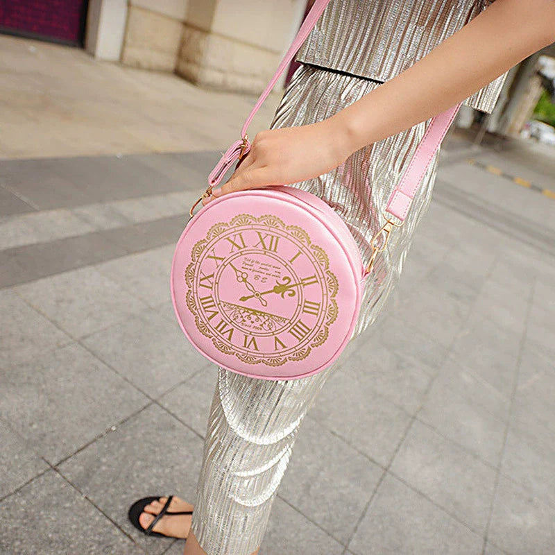 Alice Clock - Kawaii Lolita Shoulder Bag Round Lolita Crossbody Bag - image 21