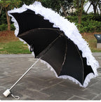 Foldable Sunscreen Princess Lolita Parasol with Bows - image 11
