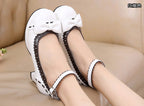 Shattered Star Steps - Sweet Lolita Cute Students Round Toe High Thick Heel - image 13