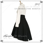 The Heretic - High Waist Gothic Lolita SK - image 3