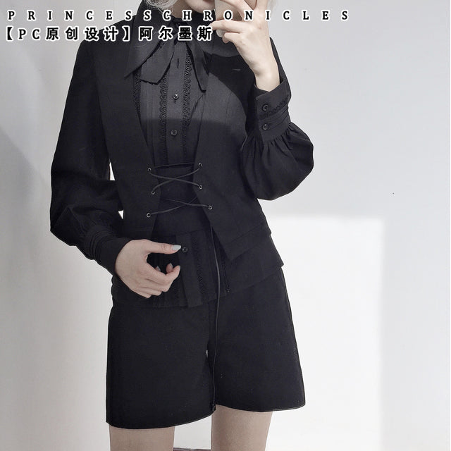 Retro Ouji Lolita Blouse in Multiple Colors - image 13