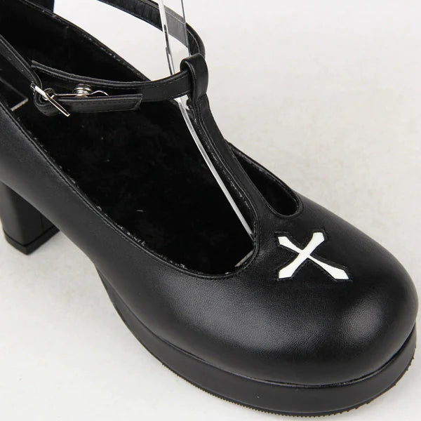 Gothic Lolita Wings and Cross Shoes for Christmas - image 11
