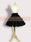 Classic Lolita Black SK Puffy Skirt - image 2
