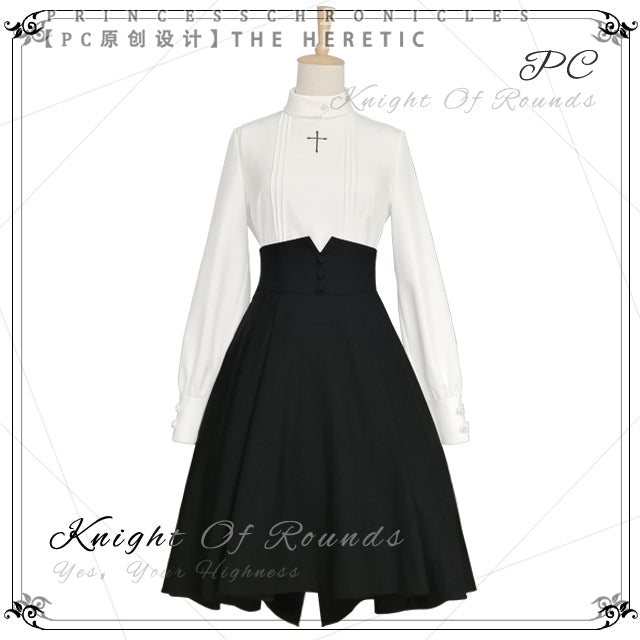 The Heretic - High Waist Gothic Lolita SK - image 1