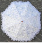 Foldable Princess Lolita Sequin Sun Parasol - image 18
