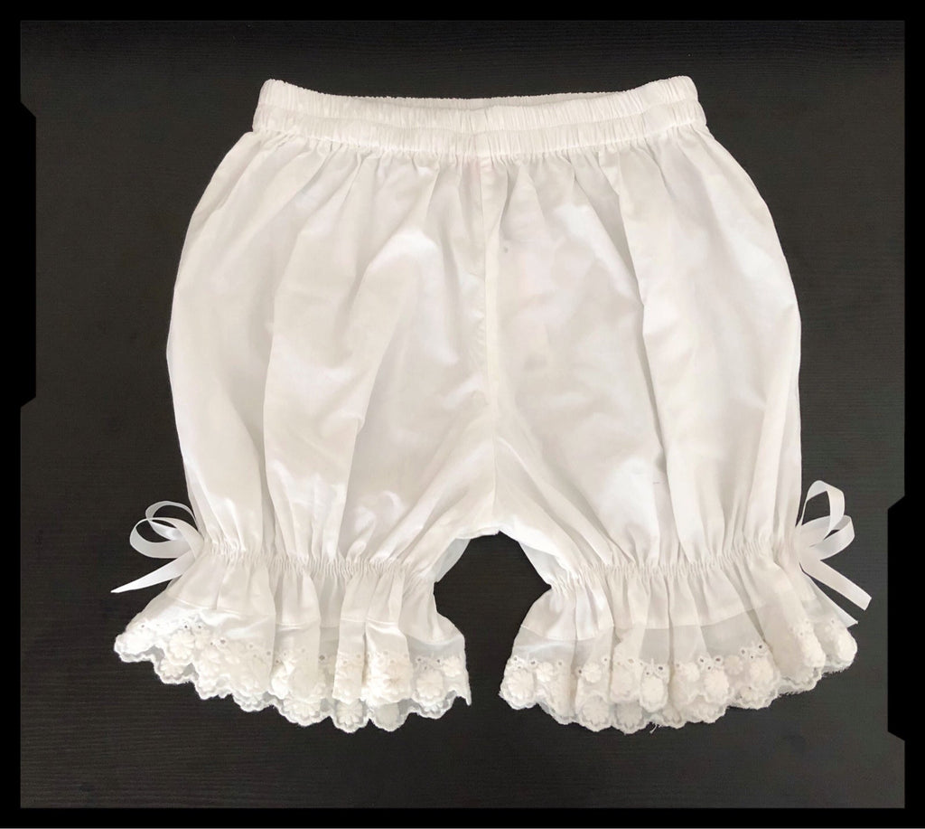 Daily Cotton Lolita Bloomers, Black and White - image 3