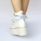 Punk Lolita High Platform Ankle-Strap Shoes - image 6