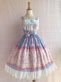 Rose Carousel - Chiffon JSK Dress - image 1