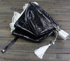 Foldable Lolita Parasol, Sunscreen Lace Flounce Multicolors - image 14