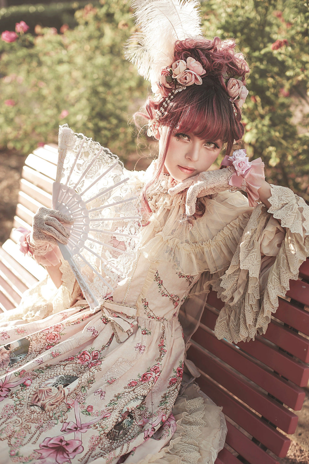 Fairytale Town Prom - Printed Tea Party Classic Lolita JSK Suit - image 18