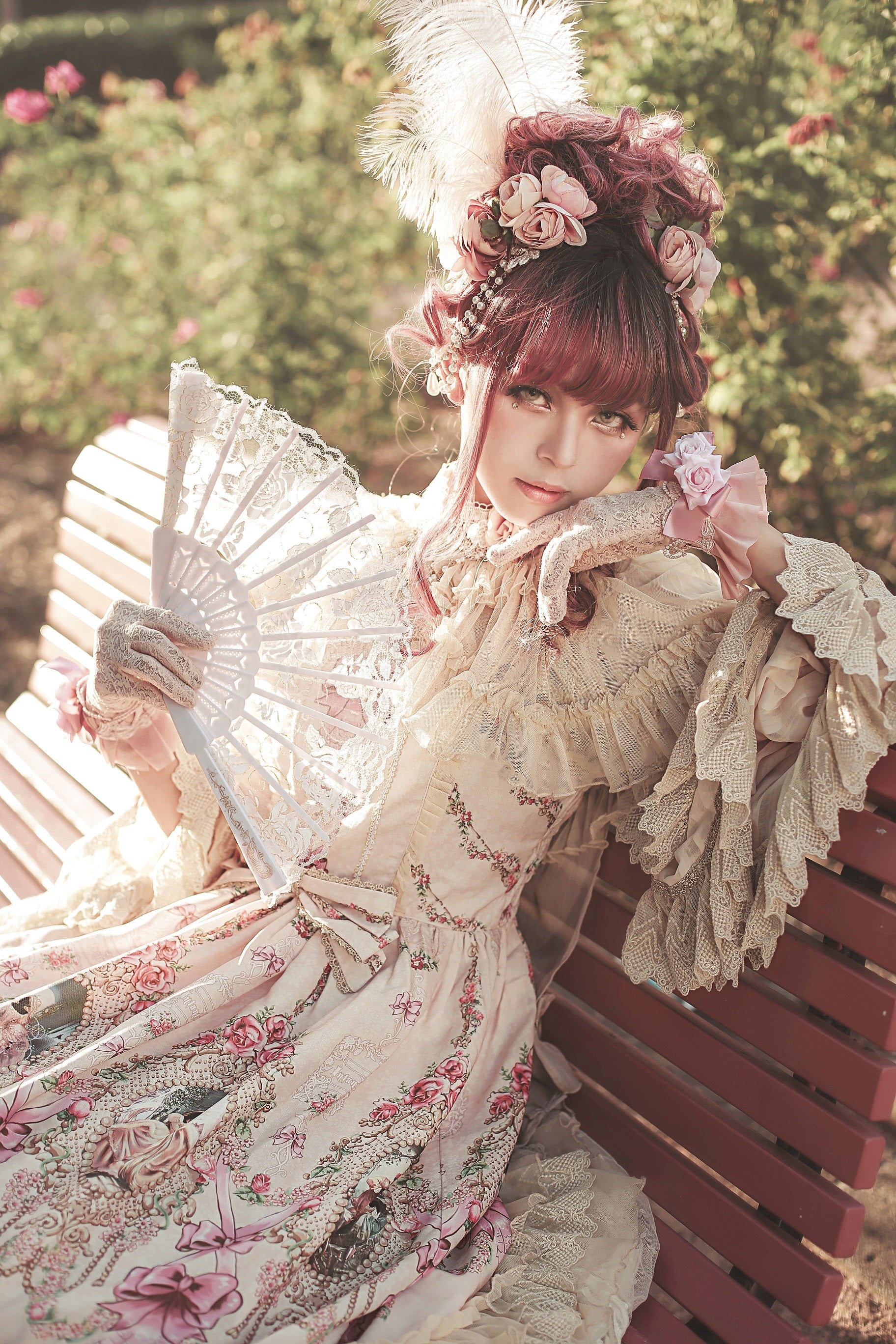 Fairytale Town Prom - Printed Tea Party Classic Lolita JSK Suit - image 18