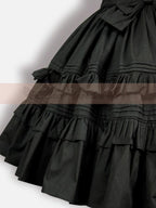 Classic Lolita Black SK Puffy Skirt - image 3