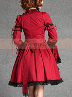 Miss Rella - Old School Lolita OP Dress, Front Opening - image 16