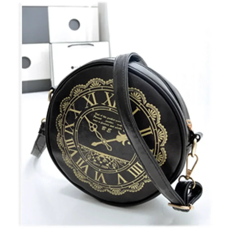 Alice Clock - Kawaii Lolita Shoulder Bag Round Lolita Crossbody Bag - image 12