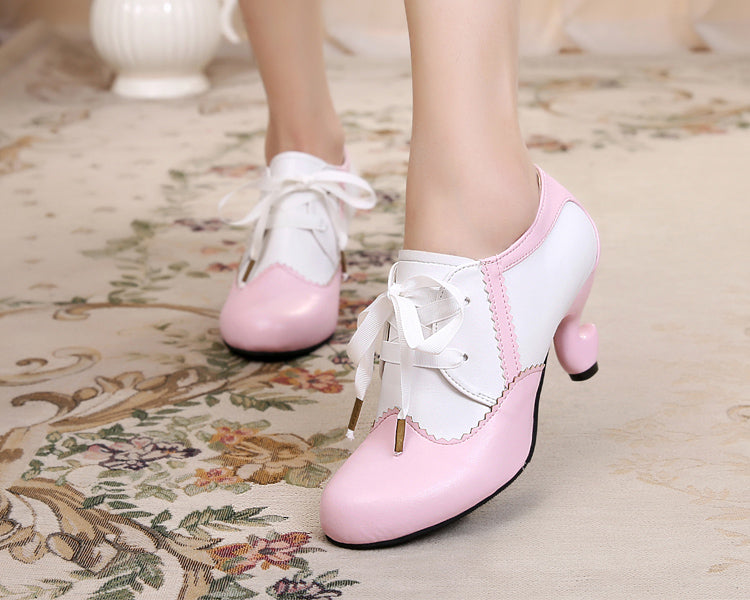 Sunset Shade Ancient - Summer Sweet Lolita Retro Shoes - image 2