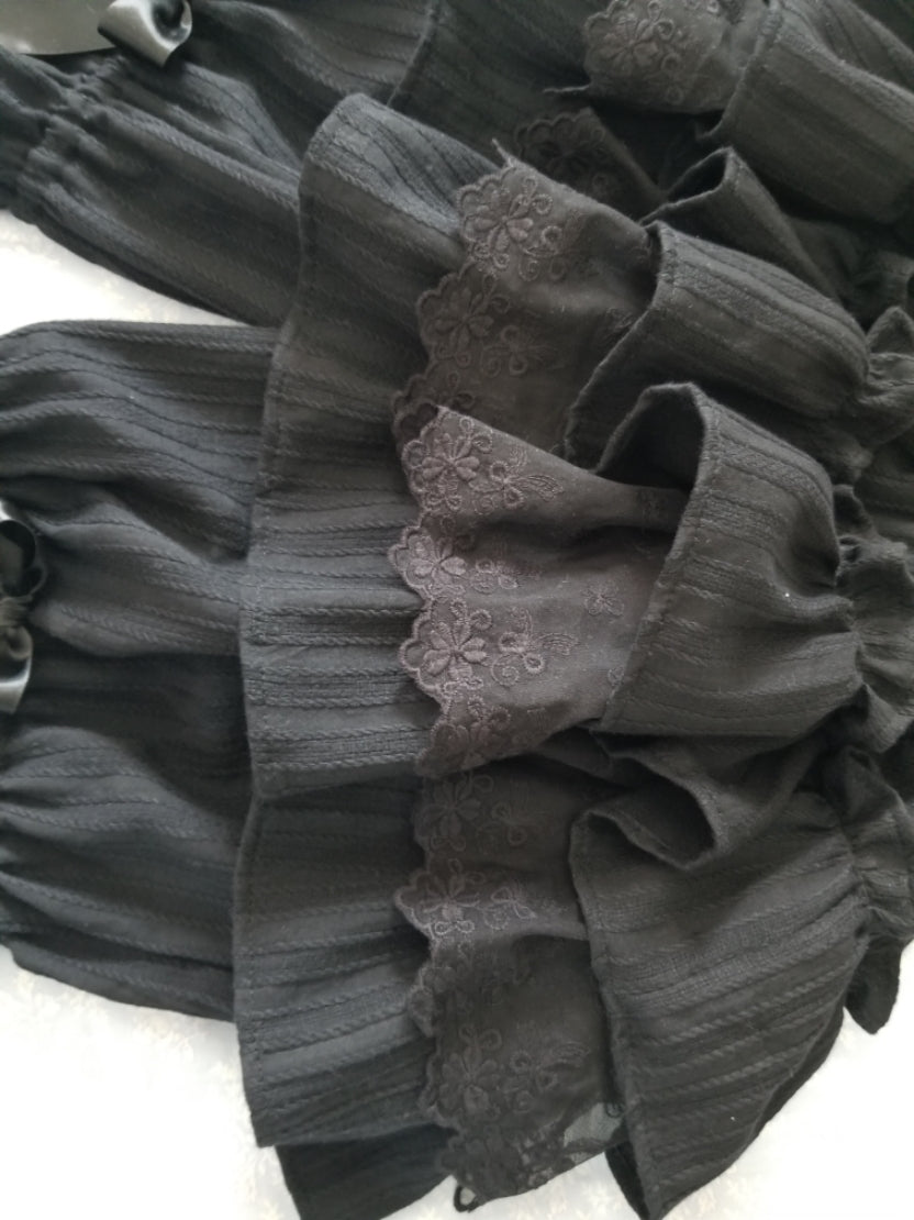 Cotton Lolita Bloomers, Tiered Ruffles - image 11