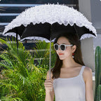 Foldable Sunscreen Princess Lolita Parasol with Bows - image 3