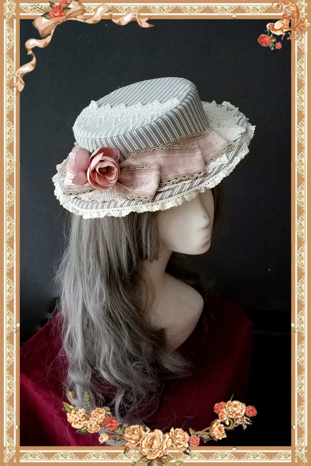 Sweet Lolita Accessories Bonnet KC Socks Beret - image 78