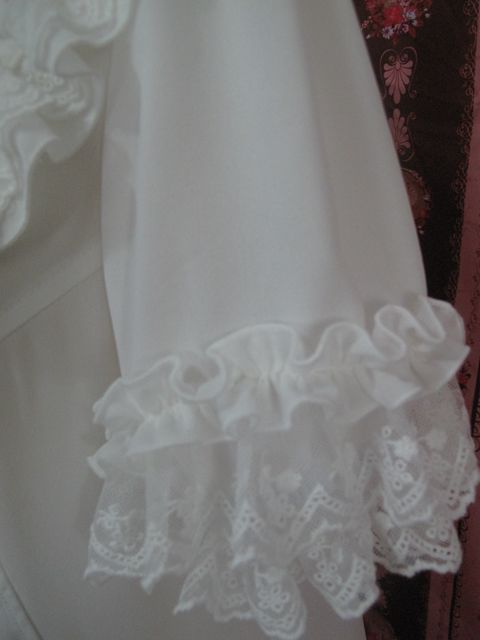 Square Collar Chiffon Lolita Loose Blouse - image 7