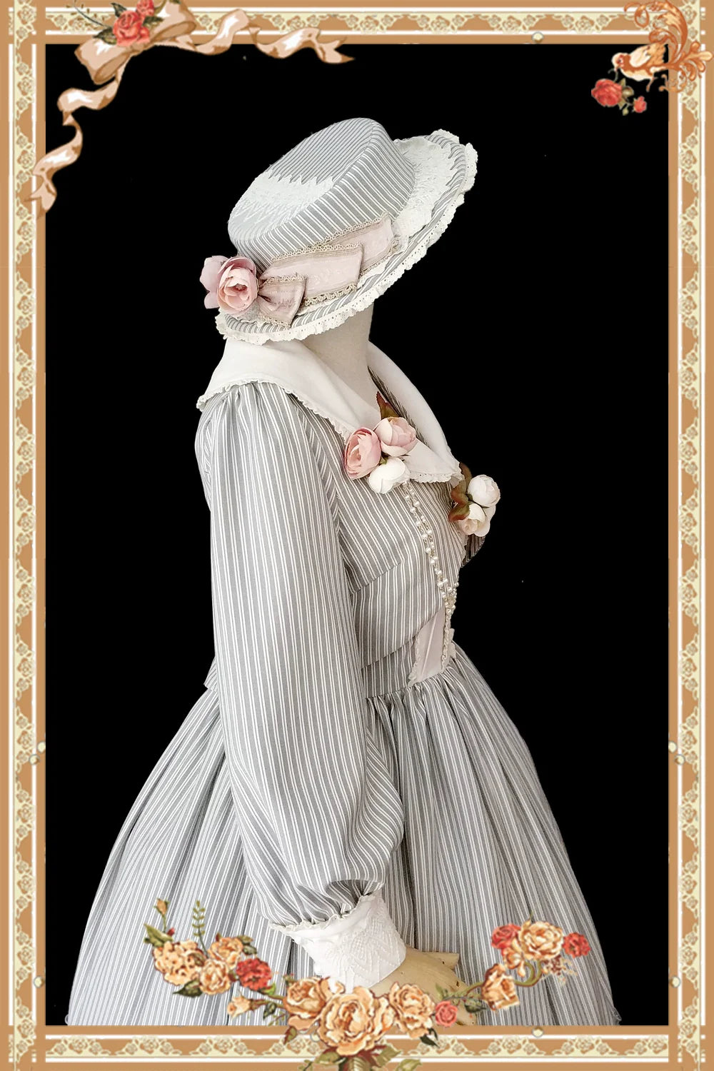 Sweet Lolita Accessories Bonnet KC Socks Beret - image 18
