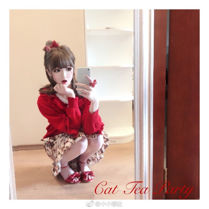 Sweet Lolita Bow Ring and Necklace - image 50