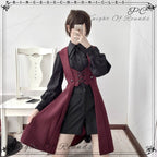 The Night Prelude Medieval Ouji Lolita Long Vest - image 7
