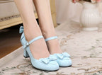 Kawaii Lolita Round Toe Shoes - image 14