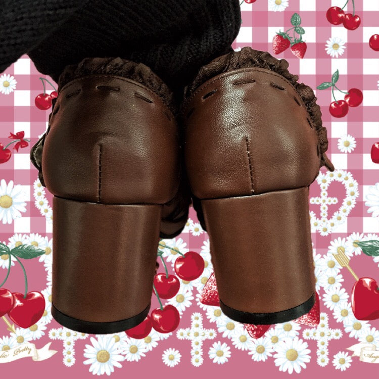 Bow Lace Customized Lolita Shoes - image 8