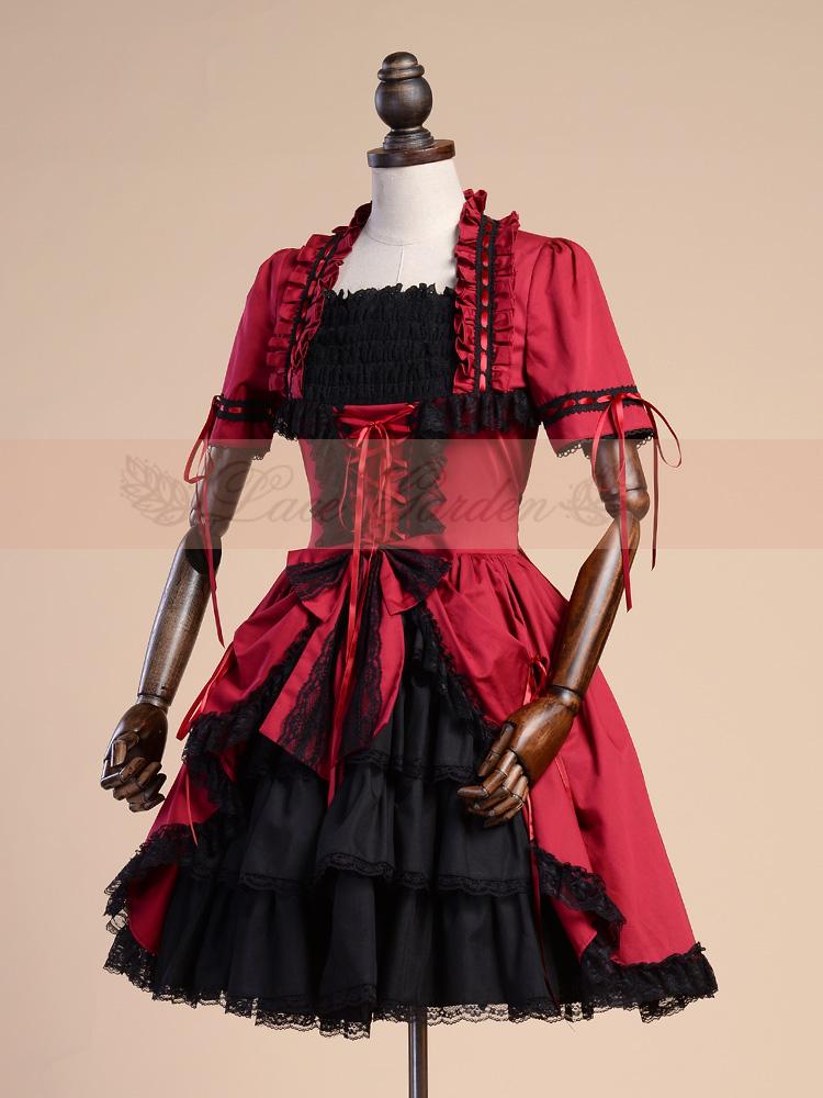 Miss Rella - Old School Lolita OP Dress, Front Opening - image 20