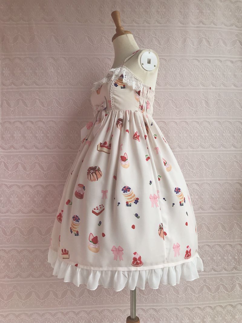 Sweetheart Berry - Kawaii Lolita JSK Dress - image 2