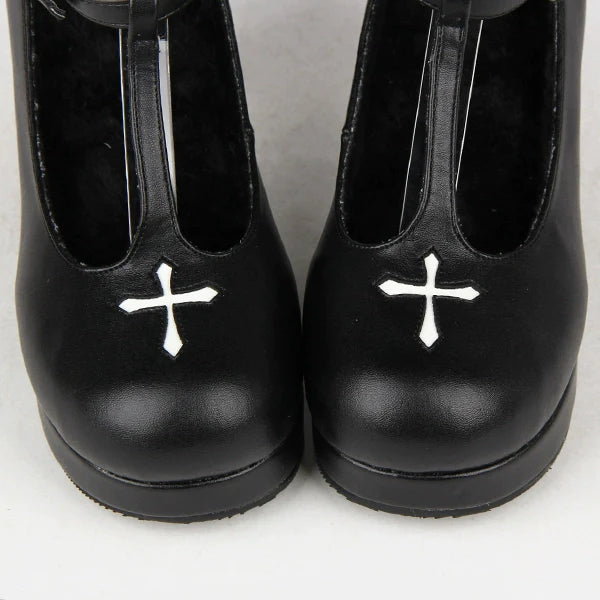 Gothic Lolita Wings and Cross Shoes for Christmas - image 9