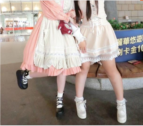 Lolita Bow Strap Shoes, Multicolors - image 9