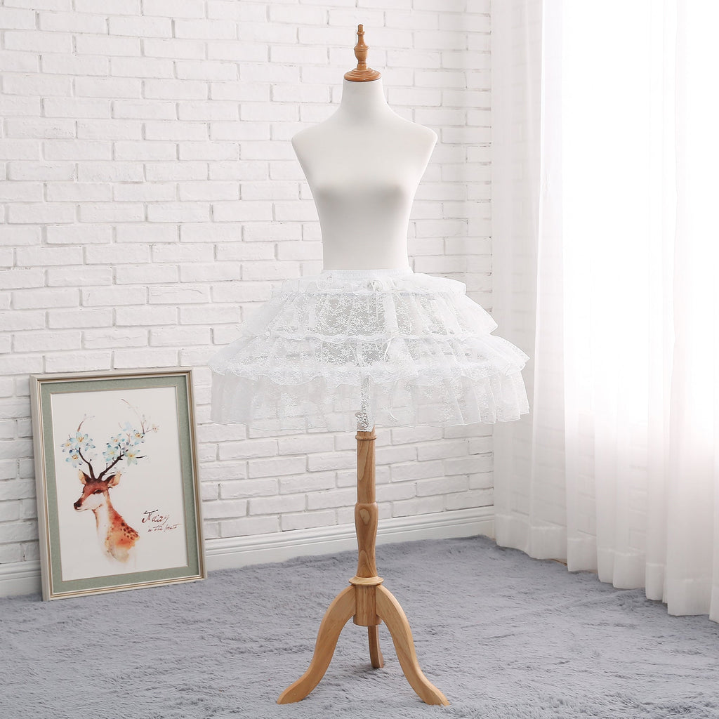 Adjustable Hollowed-out Cool Lolita Petticoat - image 2