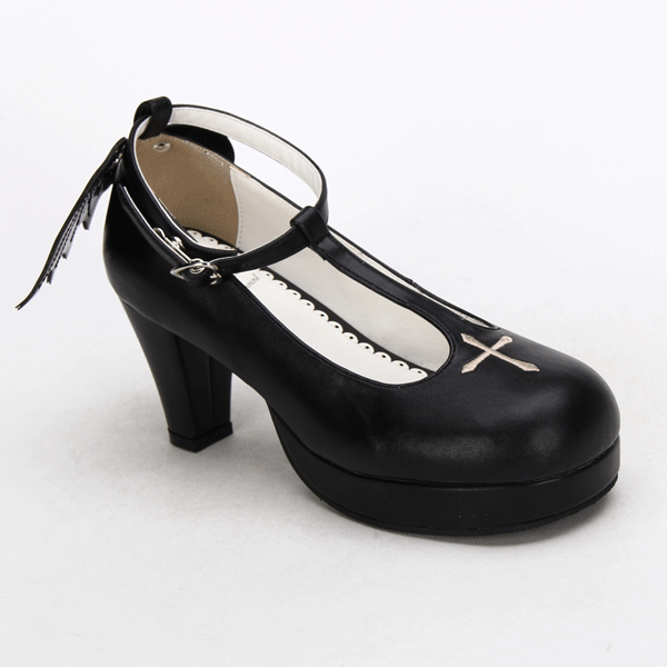 Gothic Lolita Wings and Cross Shoes for Christmas - image 8