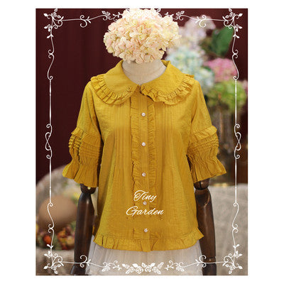 Robin - Kawaii Lolita Short Sleeve Blouse - image 2