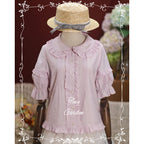 Robin - Kawaii Lolita Short Sleeve Blouse - image 4